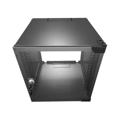 9U/10" rek orman nazidni Netiks WS3309, staklena vrata sa bravom, dim. 280x310x462mm (ŠxDxV)