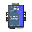 ZLAN industrijski fiber RS-232/422/485 media konverter po jednom singlemode vlaknu ZLAN9163-5, DB9 port (RS-232) i terminal (RS-422/485) + 1 x SC simplex, TX: 1550nm, domet 20km, metal case, 9~24Vdc, -40~85°C