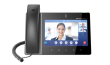 Grandstream GXV3380 Multimedia Android 16-line/16-SIP VoIP HD telefon, 8"(1280×800) touch screen TFT, 2MPix Full-HD kamera, Bluetooth, WiFi 2.4/5GHz Dual-band, USB, SD, HDMI, 2 x GE PoE+ (IPVideoTalk / Skype)