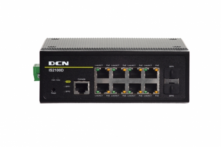 Hasivo industrijski G500P-1G-1S-BT PoE++ svič / Fiber konverter Gigabit 802.3af/at/bt PoE 90W + SFP, metal IP30 DIN case, ušice za montažu, PoE watchdog, dual terminal / jack 40~57Vdc (bez napajanja), 6KV ESD, -40~+85°C