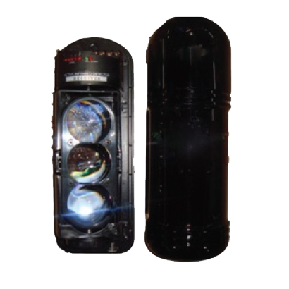 Detektor pokreta IR barijera (par) D3150, aktivni IR izvor 3 digitalna zraka, domet do 150m unutra / 450m napolju, podesiva osa H:180° i V:20°, tamper alarm, dim. 270x100x90mm