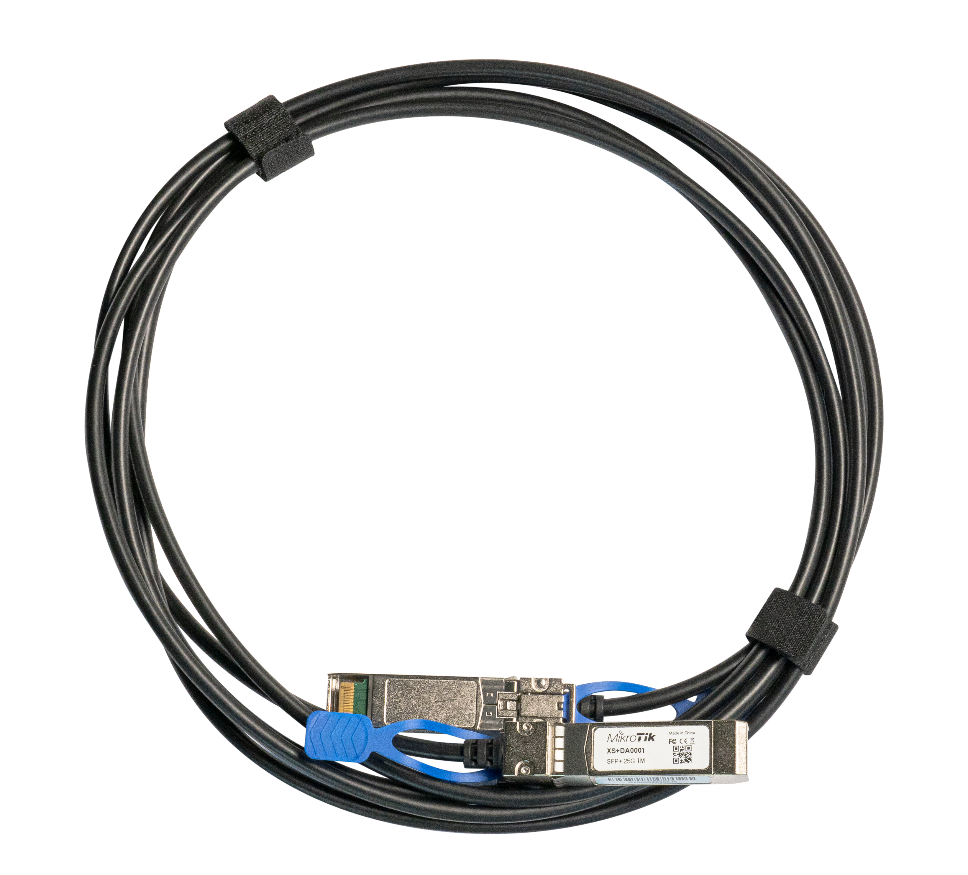 SFP28 DAC kabl za direktnu 25-Gigabit vezu između svičeva/rutera/adaptera dužine 1m, podržava i SFP+ 10G i SFP 1G module i brzine (NT-SFP28-25G-CU1M)