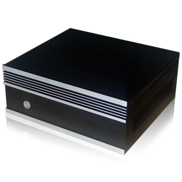 Desktop kućište, Mini-ITX 17x17cm MB format, ventilator 80mm, mesto za 2 x 2.5" ili 1 x 3.5" disk, prihvata 1U napajanja do 250W, dubina 211mm (NI-M2)