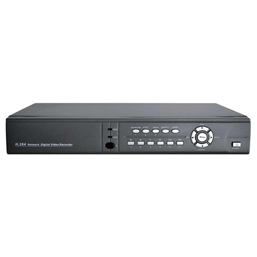 DVR 8-kanalni mrežni Anza Security AZDVR9118 full-D1 Preview / Recording / Playback / Backup / Network Live / Mobilephone View, H.264, 200fps, pregled i snimanje u D1, podrška za 3.5"SATA HDD do 4TB, RJ45 LAN, web server
