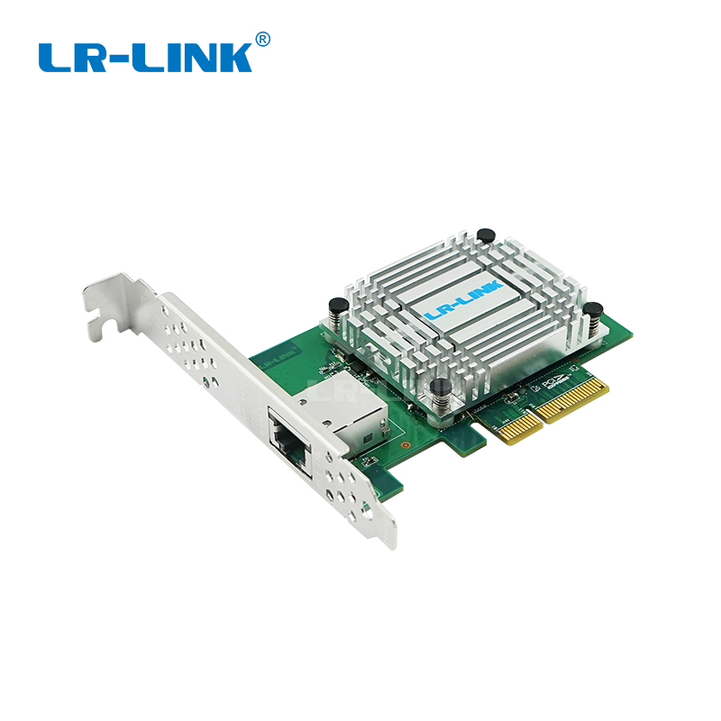 LR-Link 10-Gigabit RJ45 10GBase-T Server Network PCI Express v3.0 Adapter Aquantia AQtion AQC107 chip, 100M/1/2.5/5/10Gbps, jumbo frame, Windows / FreeBSD / Linux / VMWare, low & full profile bracket (LREC6880BT)