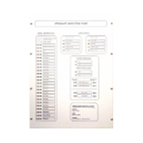 GST GSTSIP-A1 panel za LED indikaciju stanja Sprinkler sistema za automatsko gašenje A3 formata u kućištu sa grafičkom podlogom po zahtevu projekta, 99 zona/uređaja, za IFP8 centralu potrebna P-9946 mrežna kartica