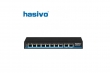 Hasivo S1100P-8G-2G-Ai-120W PoE++ svič 10 gigabit portova 10/100/1000Mb/s / 8 PoE, 802.3af/at/bt, port 1 do 60W, port VLAN isolation, PoE watchdog, extend mode 250m, prenaponske zaštite, interno napajanje 100-240V AC
