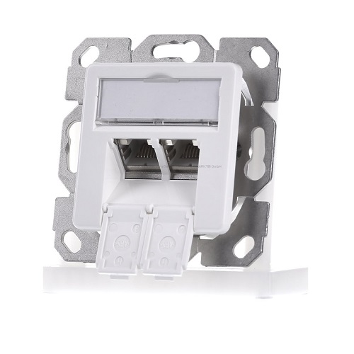 Telegärtner AMJ modul RJ-45 kat. 6A Fully Shielded STP Tooless - kabl se spaja bez alata (P/N J00029K0036 / J00029L0036), prenosi 10Gigabit Ethernet; 3P & GHMT sertifikovan