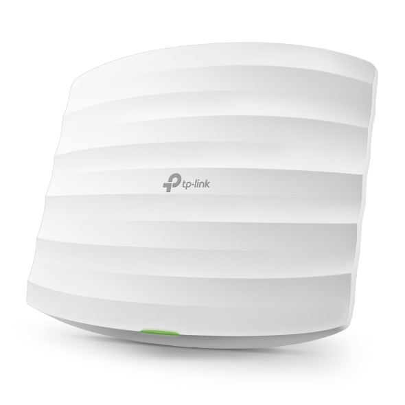 TP-Link EAP225 WiFi AC1350Mb/s 2.4 & 5GHz 802.11a/b/g/n/ac, Gigabit 802.3af/at PoE, plafonsko-zidni bezhalogen, Captiv portal Facebook/ Instagram/ SMS/ vaučer autent, Omada SDN Cloud/Web/iOS/Android/Windows/Linux app
