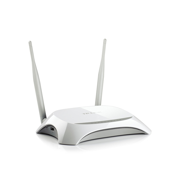 TP-Link TL-MR3420 3G / 4G LTE ruter 300Mb/s 802.11b/g/n na 2.4GHz sa USB portom za modeme, 1 x WAN + 4 x LAN, WPS dugme za brzo WiFi kriptovanje, WDS ripiter, IP kontrola brzine klijenata, Firewall, 2 x RP-SMA antene