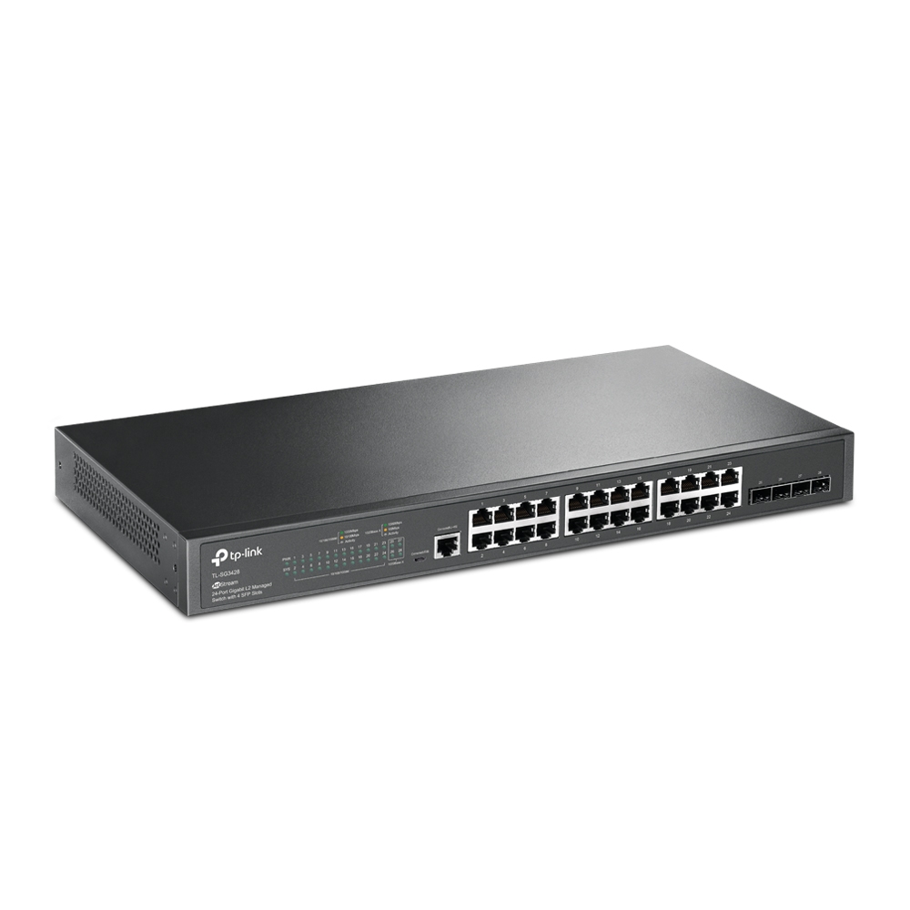 TP-Link TL-SG2218P Omada PoE+ upravljiv cloud svič 16 x 10/100/1000Mb/s PoE 802.3at/af do 150W + 2 SFP, VLAN, SNMP, RMON, L2~L4 QoS, IGMP, ACL, port security, Zero-Touch Provisioning, Web / iOS / Android / Win / Linux ap
