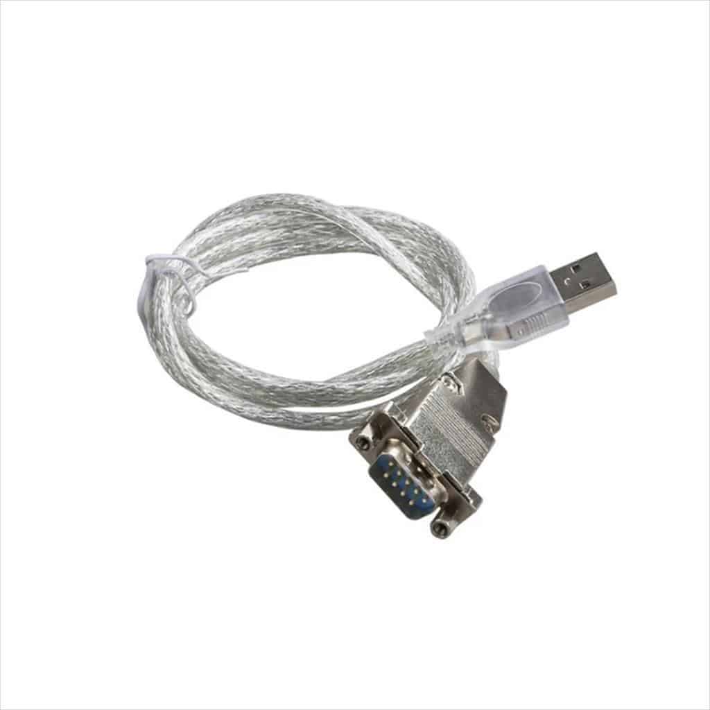 Tupavco TC-US232 serial cable adapter USB 2.0 type A(M) to RS232 / DB9(M), CH340 chipset, data rate 2400 - 115200bps (EAN 709401088302)
